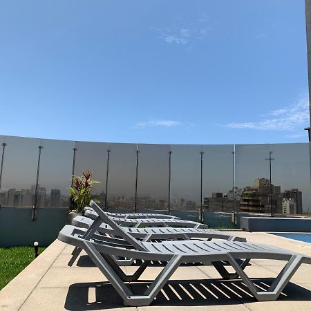 Appartamento Acogedor Dpto En San Isidro Excelente Vista, Piscina Y Wifi Distretto di Distretto di Lima Esterno foto