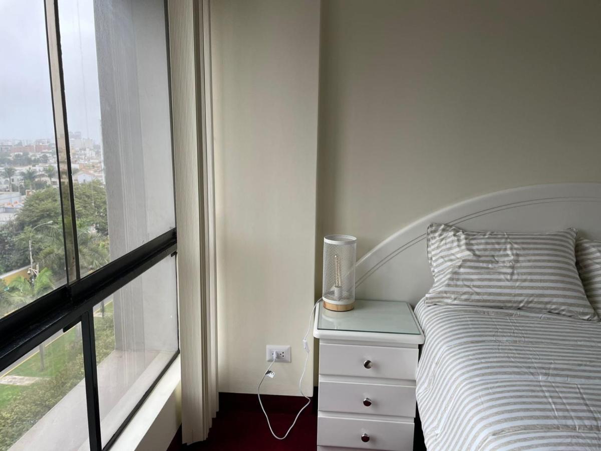 Appartamento Acogedor Dpto En San Isidro Excelente Vista, Piscina Y Wifi Distretto di Distretto di Lima Esterno foto